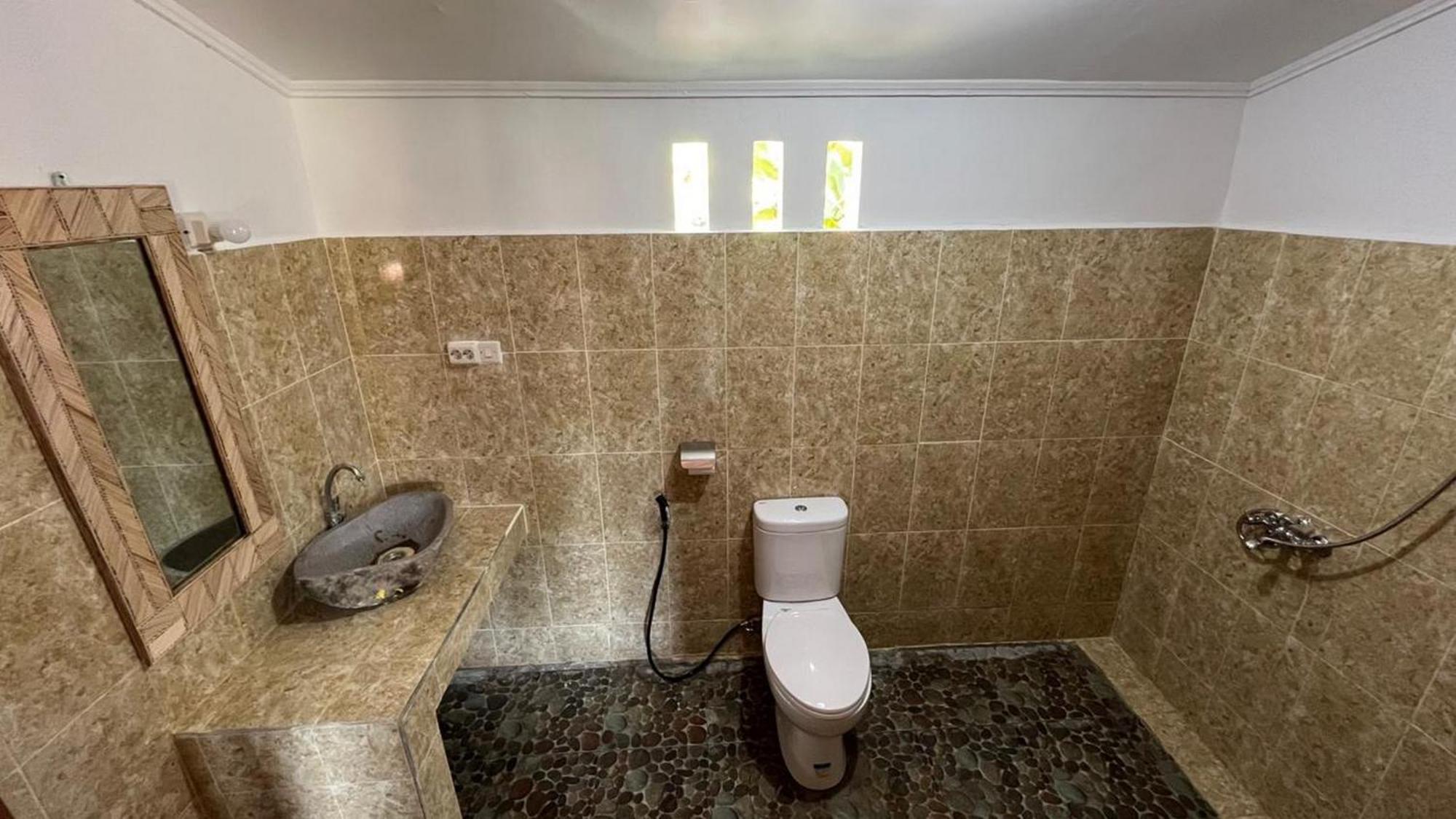 Cici Bungalow Senggigi Mangsit Exteriör bild